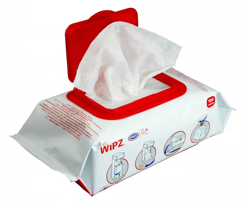 Cafe Wipez Urnex Cleaning Wipes - Discount Coffee Beans